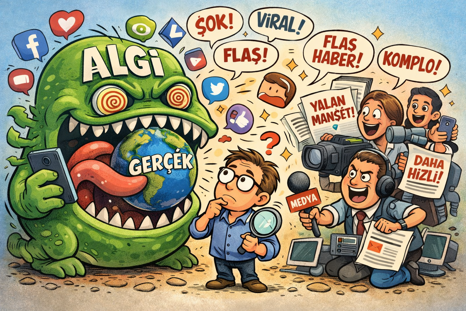 Algı Gerçeği Nasıl Yuttu?