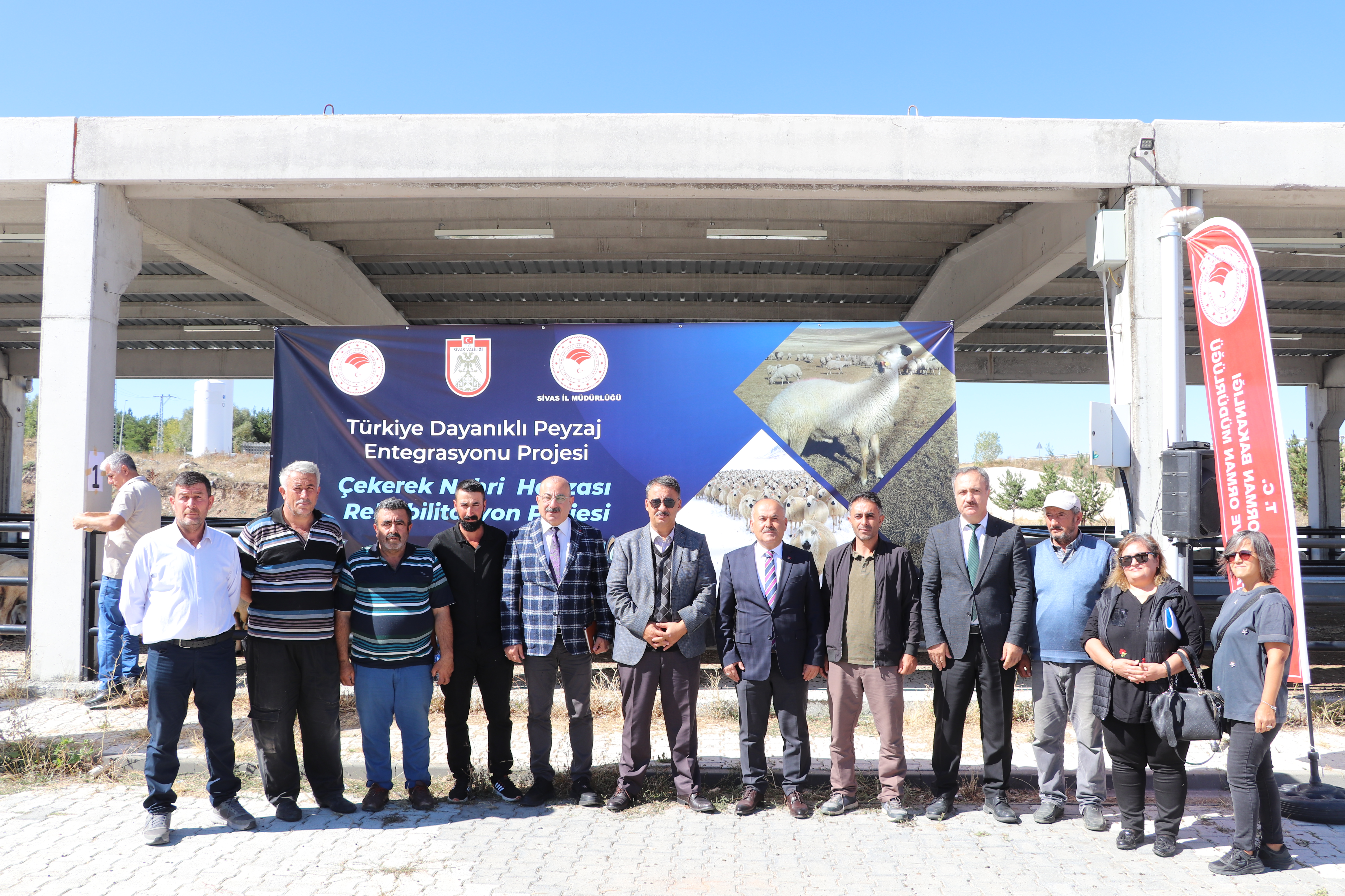 Yıldızeli İlçemizde Koyun ve Koç Dağıtım Töreni Düzenlendi Yıldızeli İlçemizde Koyun ve Koç Dağıtım Töreni Düzenlendi