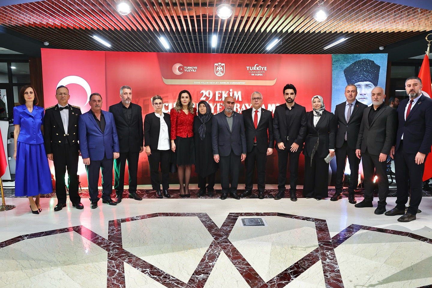 Cumhuriyet'in 101.Yıl Dönümü Resepsiyonu yapıldı