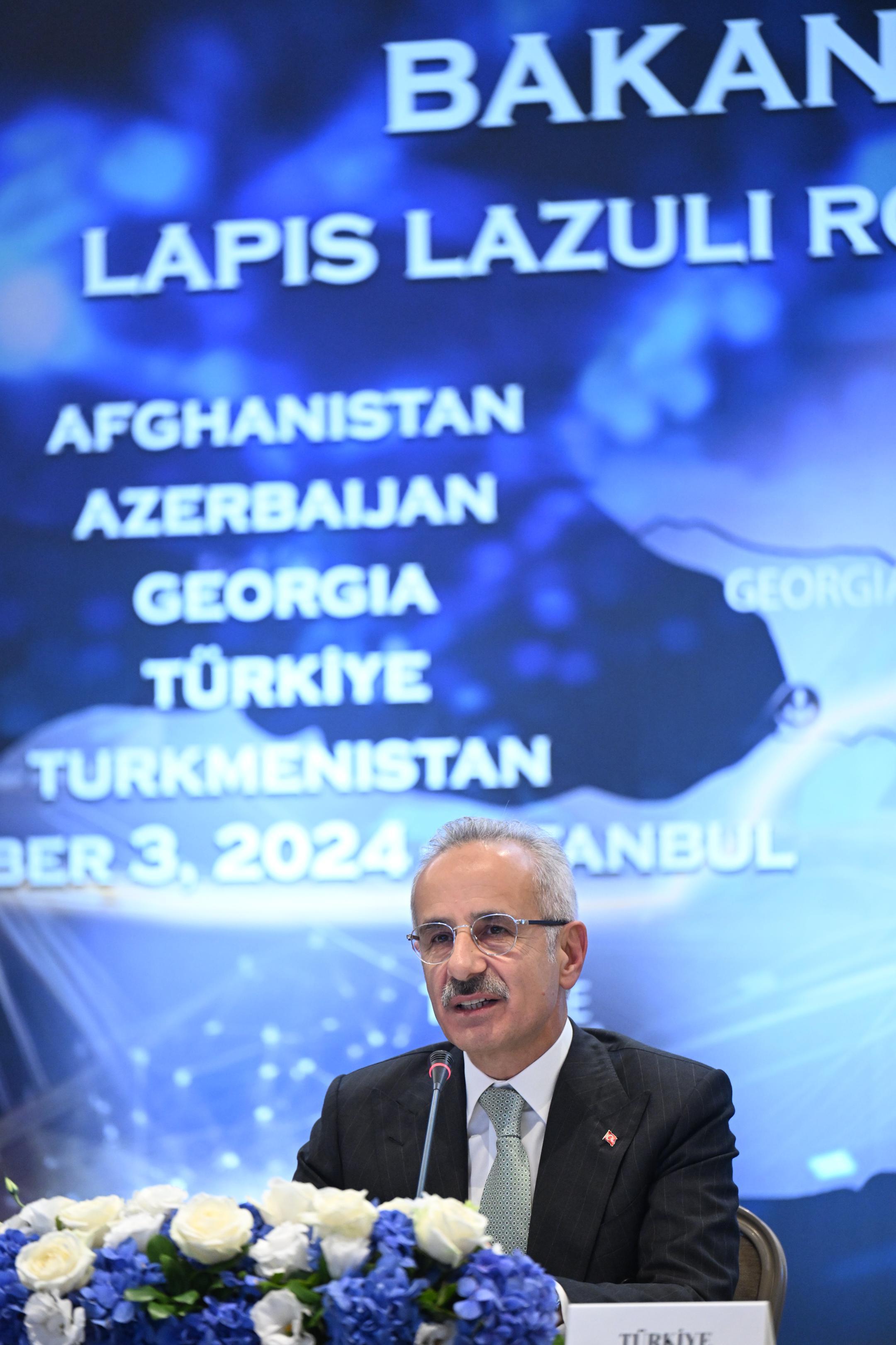 LAPİS LAZULİ KORİDORU İÇİN İSTANBUL’DA KRİTİK TOPLANTI