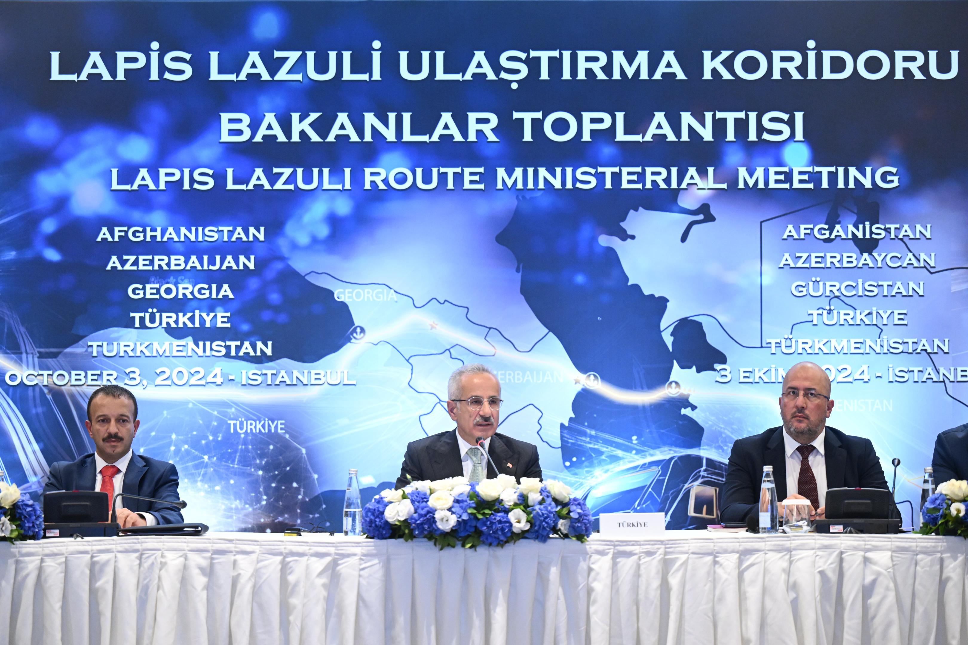 LAPİS LAZULİ KORİDORU İÇİN İSTANBUL’DA KRİTİK TOPLANTI