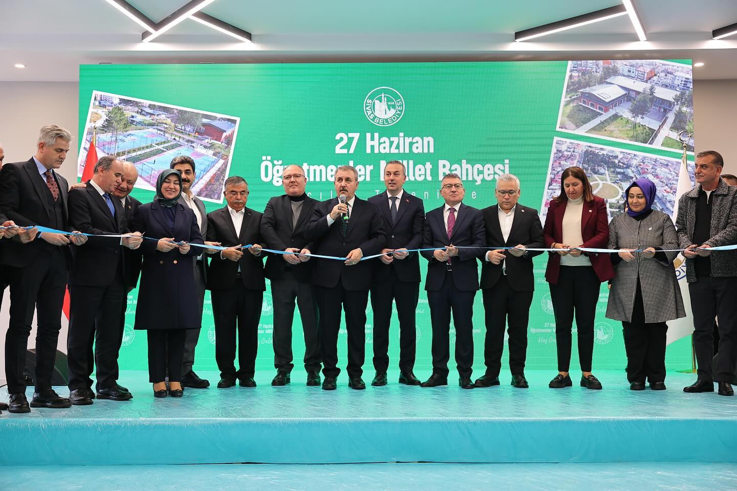 27 HAZİRAN ÖĞRETMENLER MİLLET BAHÇESİ AÇILDI