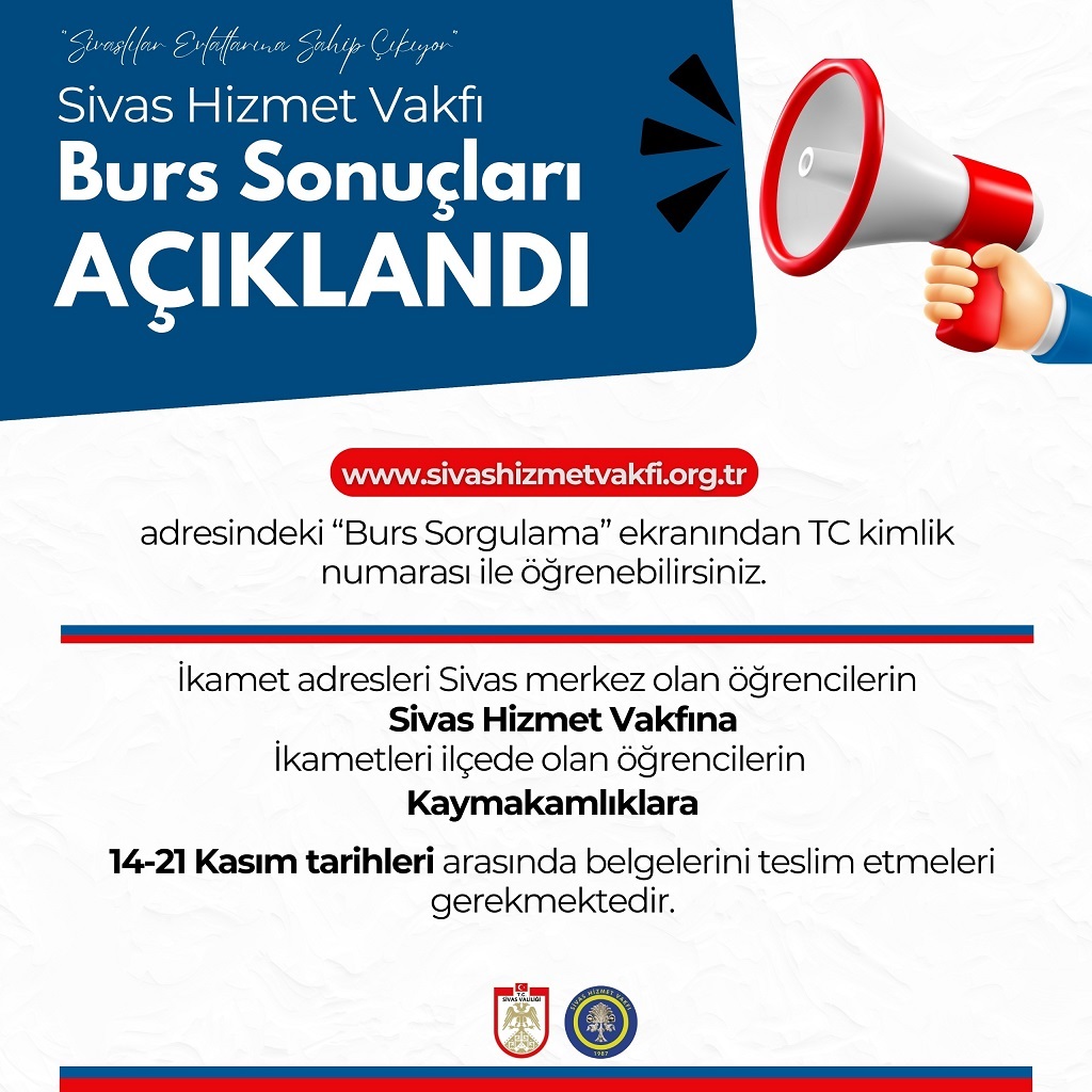 2024-2025 Dönemi Burs Ön Değerlendirme Sonuçları Açıklandı