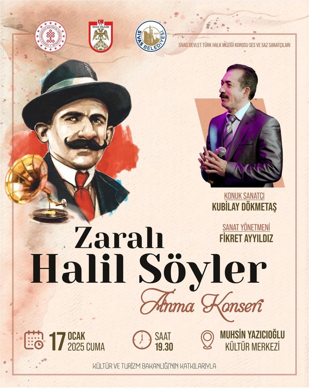 Zaralı Halil Söyler Anılacak
