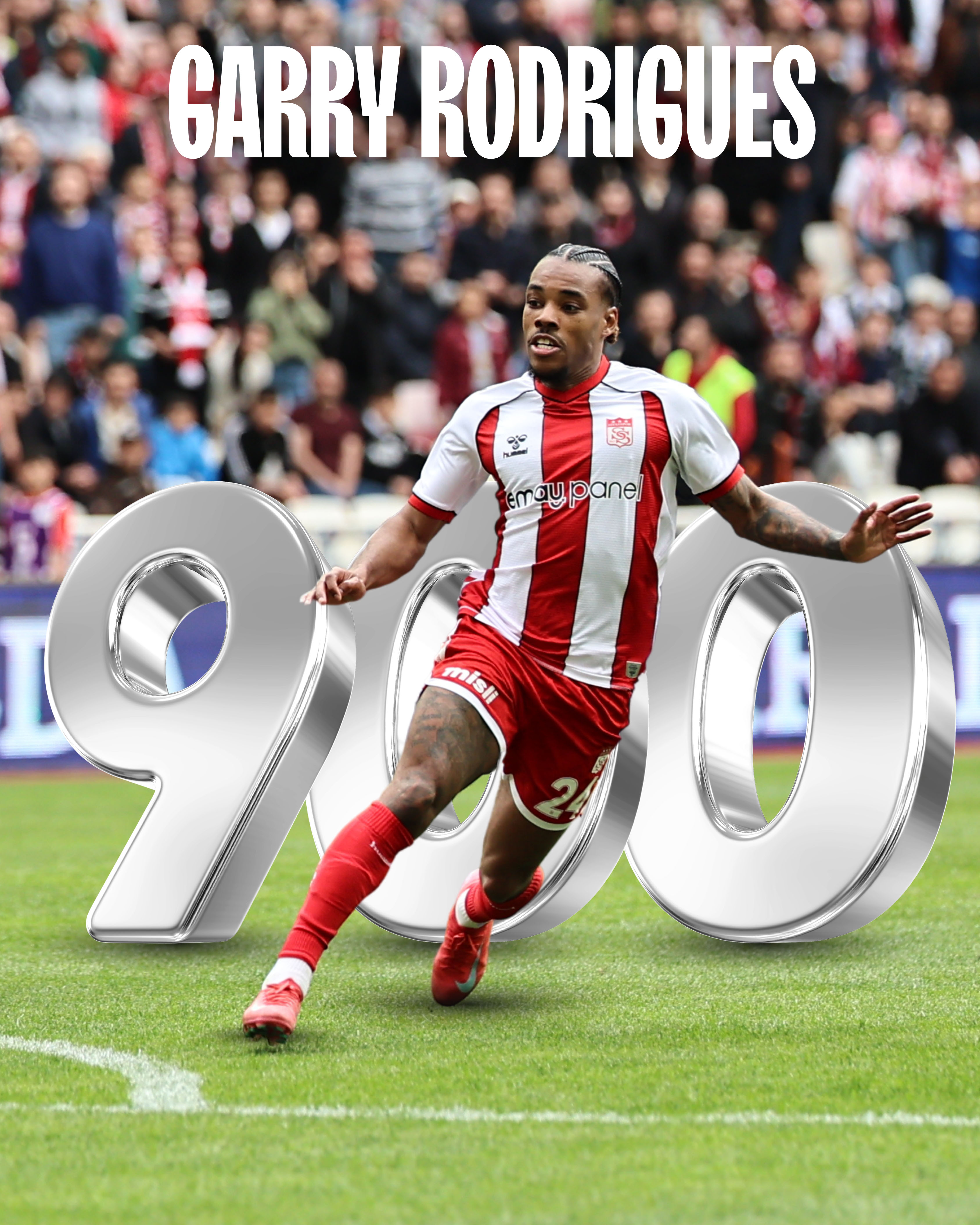 Süper Lig'de 900. Golümüzü Garry Rodrigues Kaydetti