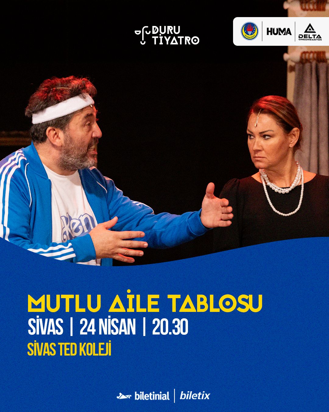 Mutlu Aile Defteri Oyunu Sivas'ta