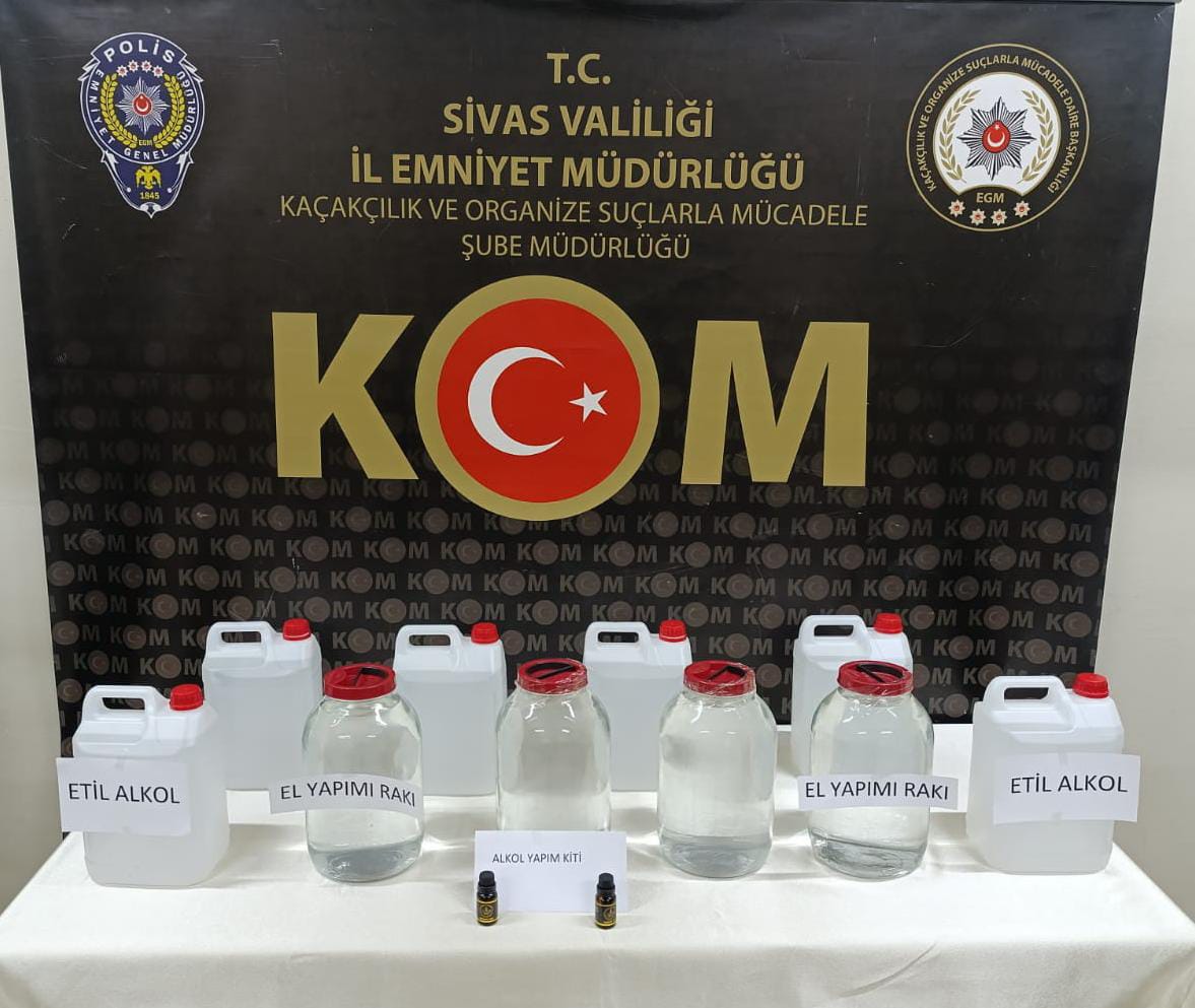 KAÇAK/SAHTE ALKOLLÜ İÇKİ KAÇAKÇILIĞI OPERASYONU