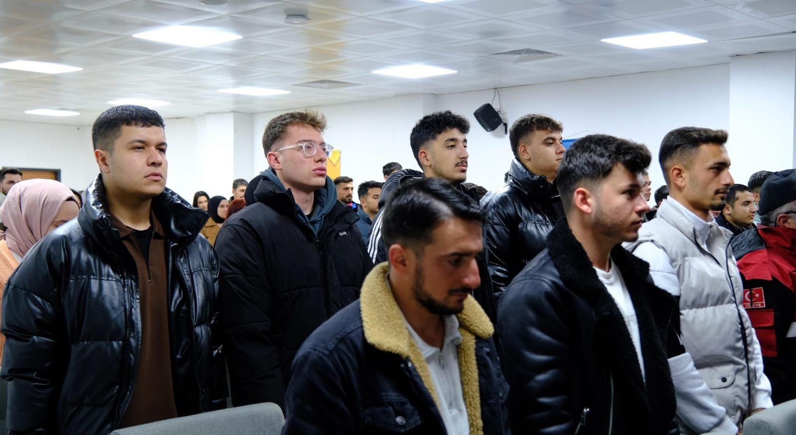 SCÜ’de “Deprem Farkındalığı” Adlı Panel Gerçekleştirildi