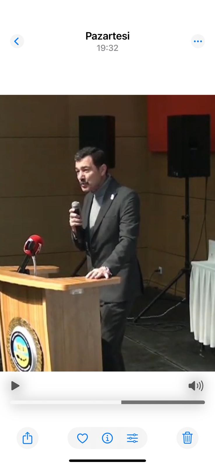 Zafer Partisi İl Başkanı Sinan Sarı"YÜZYILIN EN BÜYÜK İHANETİ İLE ÜLKEMİZ KARŞI KARŞIYADIR."