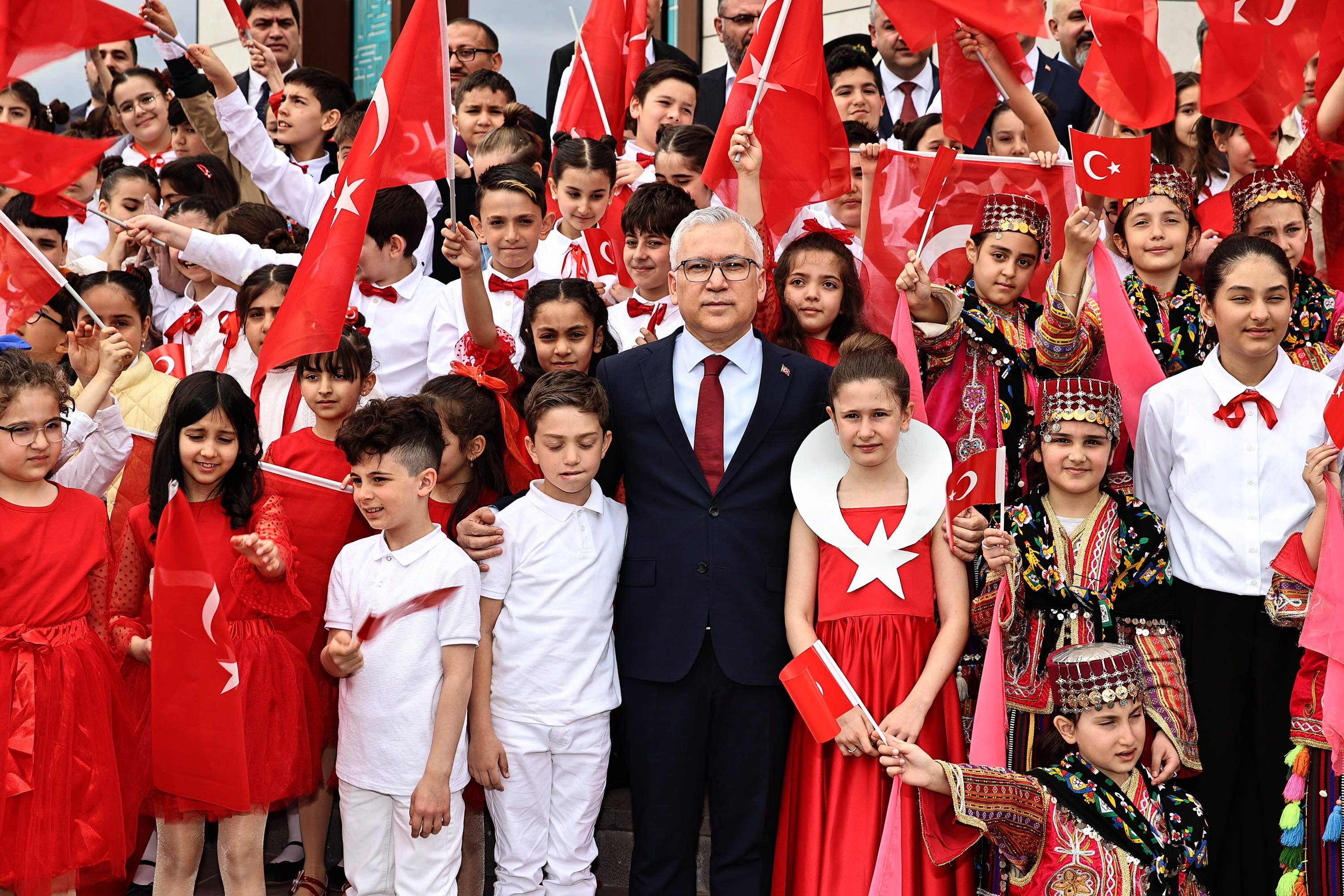 Sivas'ta 23 Nisan Coşkusu