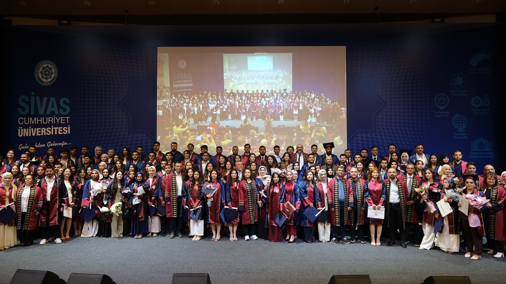 Sivas Cumhuriyet Üniversitesi (SCÜ) Fen Fakültesi Mezuniyet Töreni gerçekleştirildi
