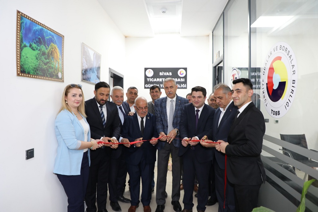 Sivas Ticaret Borsası Gürün Temsilciliği Açıldı
