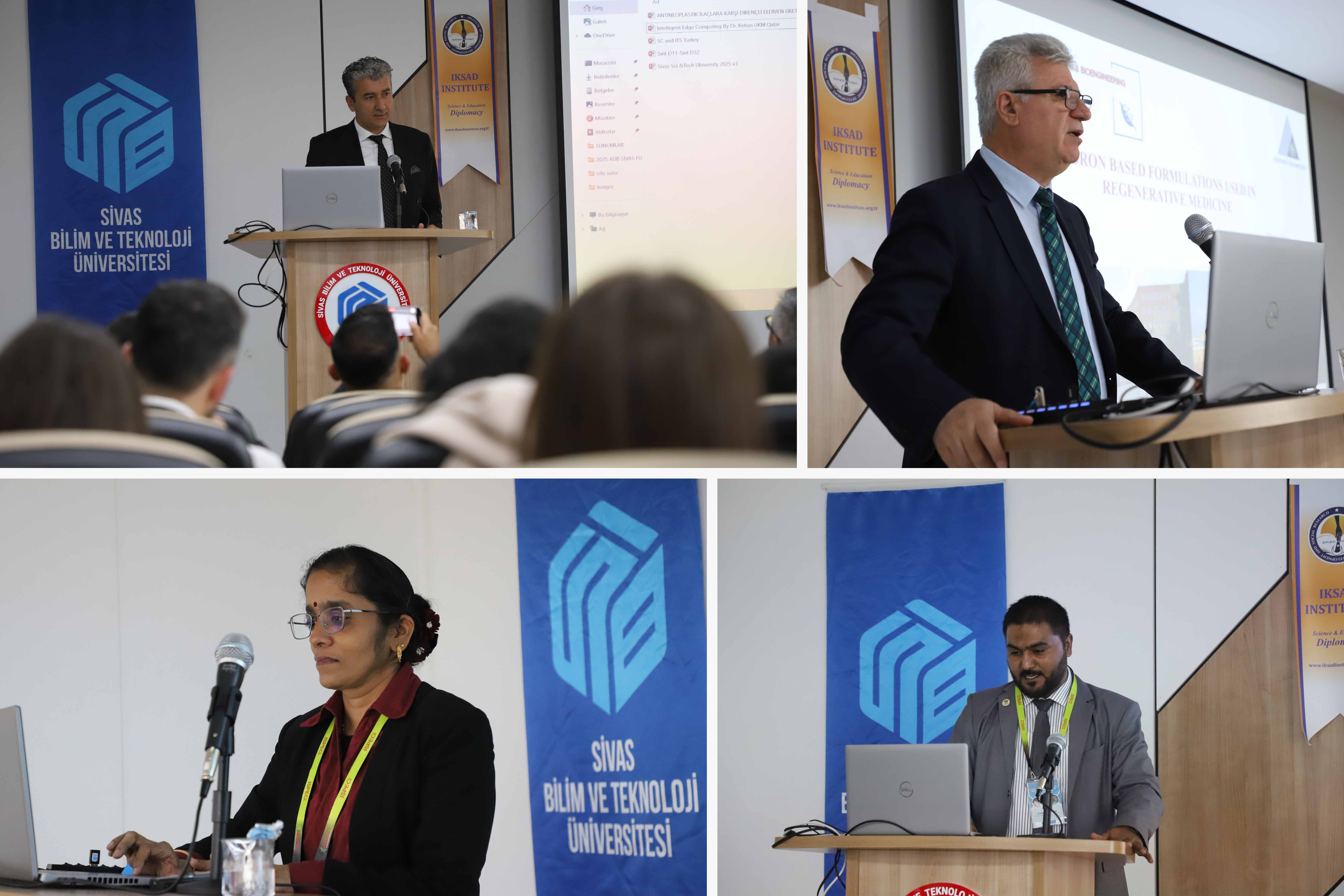 4. SİVAS ULUSLARARASI BİLİMSEL ARAŞTIRMALAR VE İNOVASYON KONGRESİ BAŞLADI
