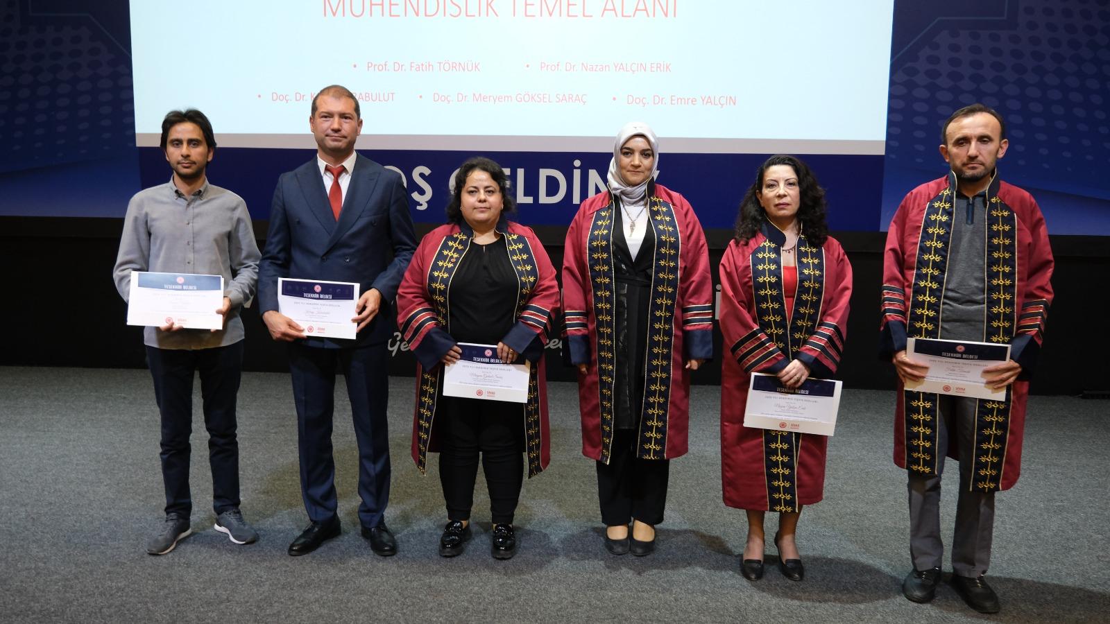 SCÜ’de Akademik Teşvik Ödül Töreni Düzenlendi SCÜ’de Akademik Teşvik Ödül Töreni Düzenlendi