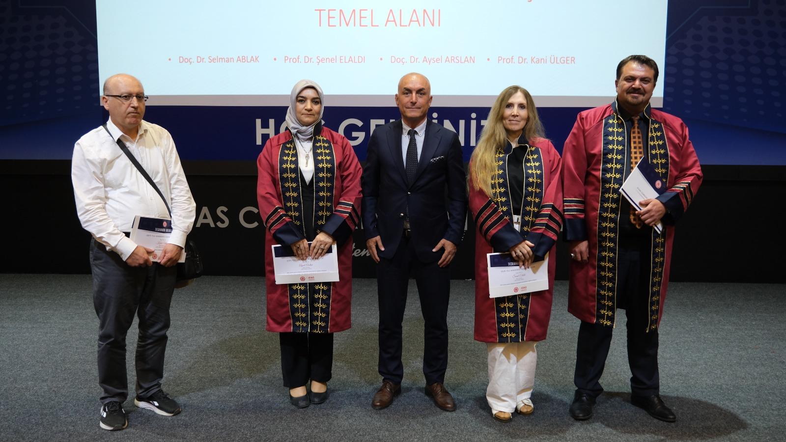 SCÜ’de Akademik Teşvik Ödül Töreni Düzenlendi SCÜ’de Akademik Teşvik Ödül Töreni Düzenlendi