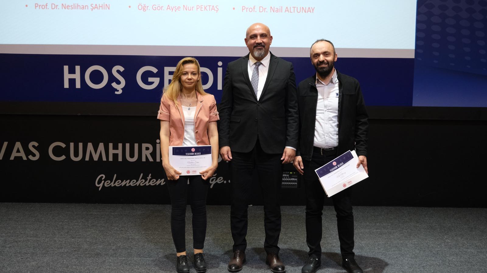 SCÜ’de Akademik Teşvik Ödül Töreni Düzenlendi SCÜ’de Akademik Teşvik Ödül Töreni Düzenlendi