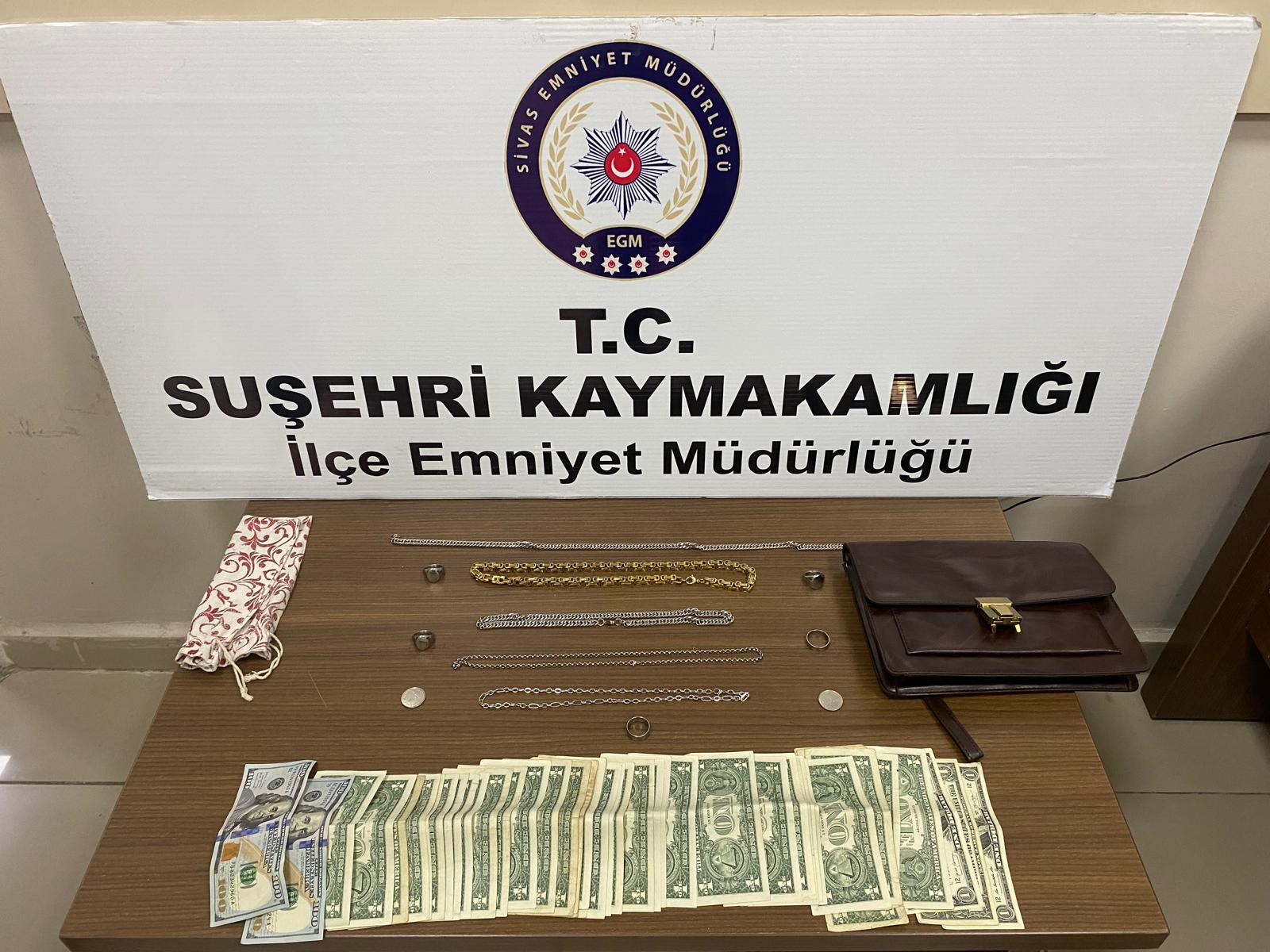 SUŞEHRİ İLÇESİNDEKİ NİTELİKLİ HIRSIZLIK OLAYI FAİLLERİNİN YAKALANMASI