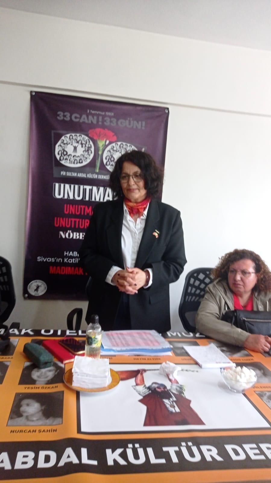 Nilgün Korkmaz,dan Madımak Katliamı’nın 32. Yılında Anlamlı Mesaj