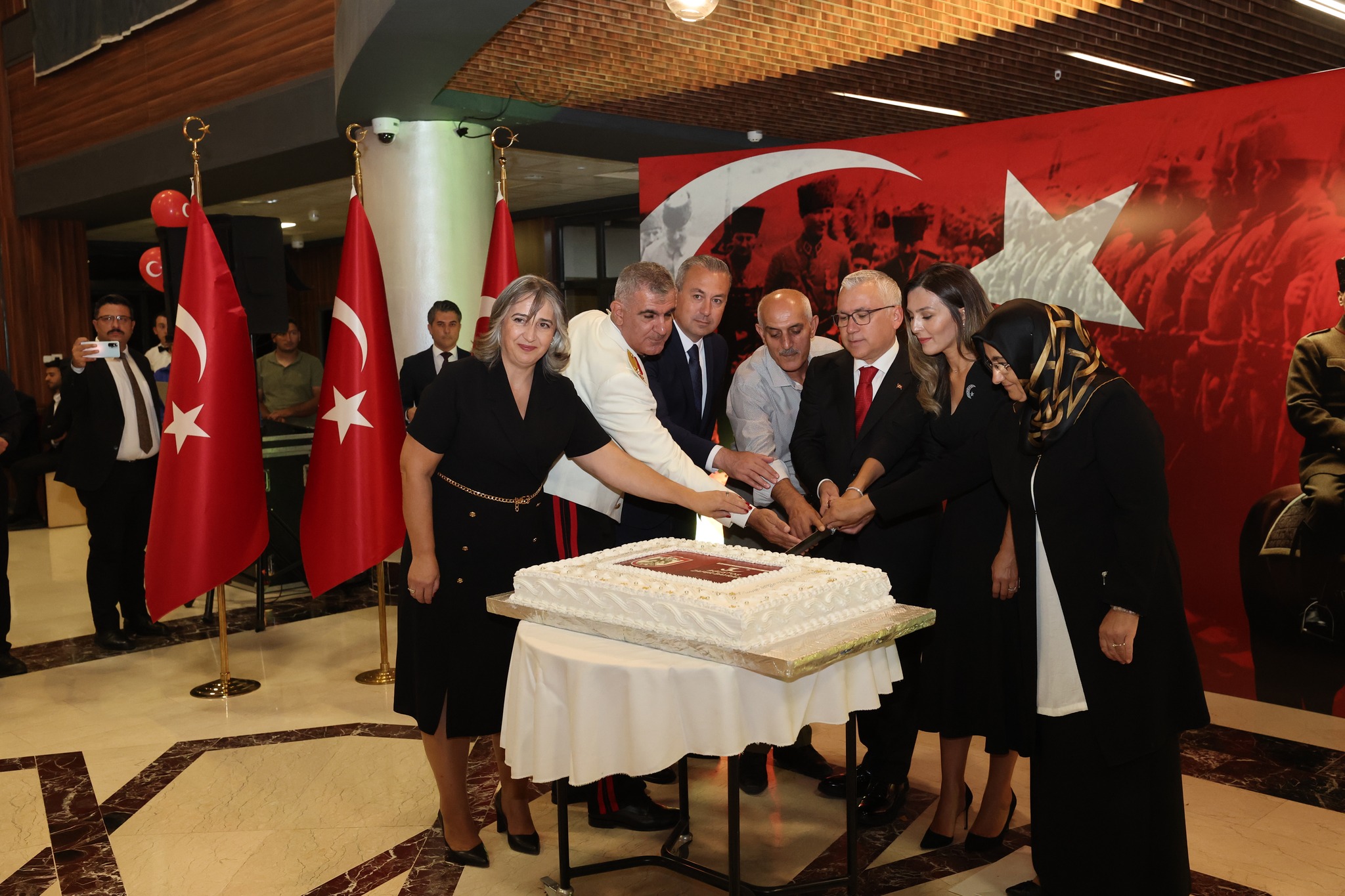 30 Ağustos Zafer Bayramı‘nın 103. yıl dönümü münasebetiyle resepsiyon düzenlendi