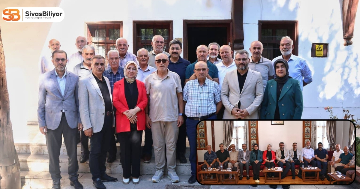 AK PARTİ SİVAS İL TEŞKİLATI KURUCU YÖNETİM KURULU ÜYELERİYLE BULUŞTU
