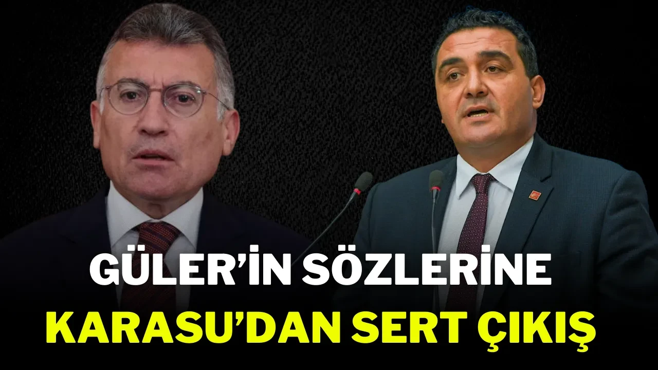 CHP Genel Başkan Yardımcısı Sivas Milletvekili Ulaş Karasu ve Ak Parti Grup Başkanı Sivas Milletvekili Abdullah Güler CHP Genel Başkanı Özgür Özel'in Sivas Mitinginde söylediği sözler nedeni