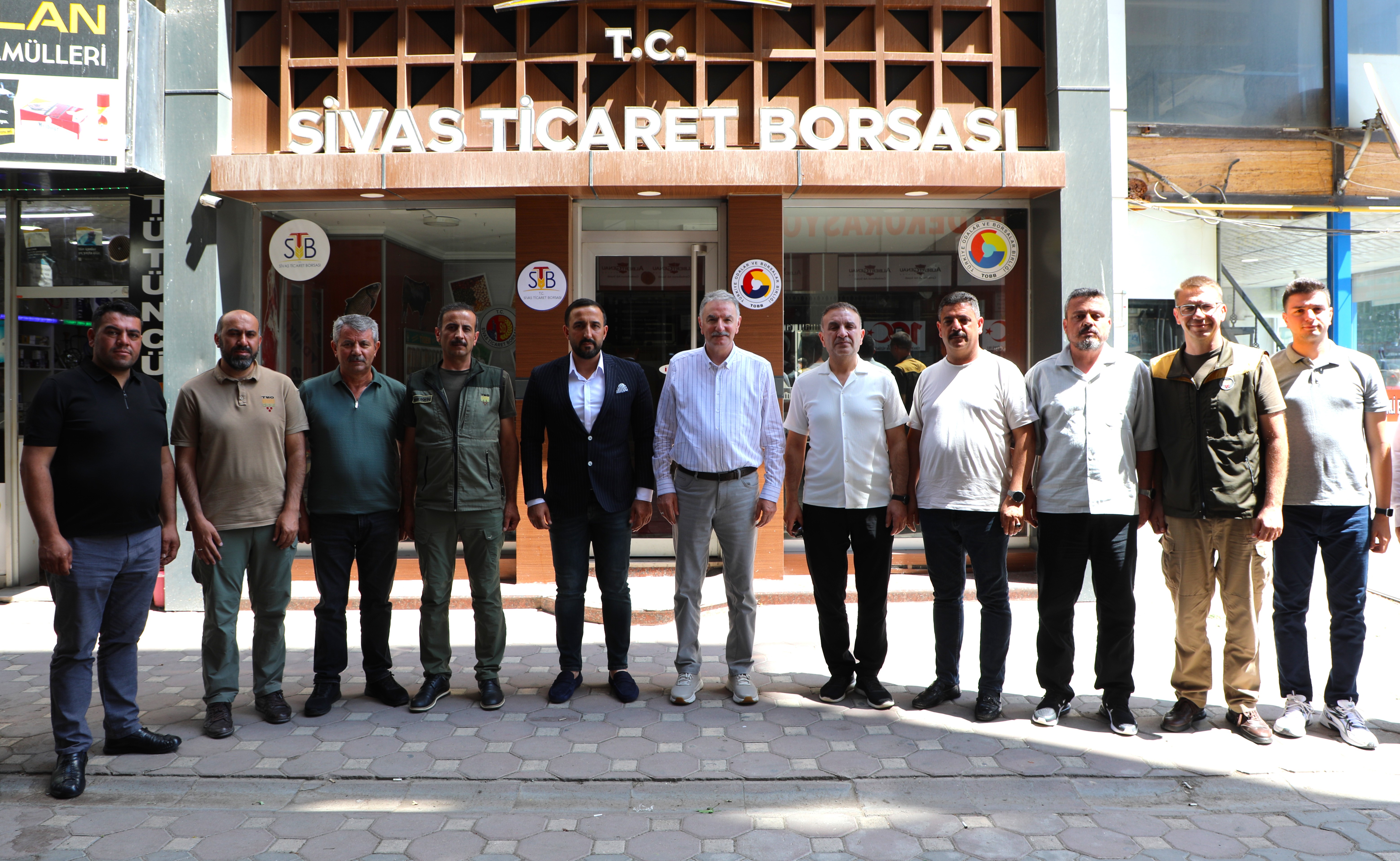TMO Genel Müdürü Ahmet Güldal'dan Sivas Ticaret Borsası’na Ziyaret