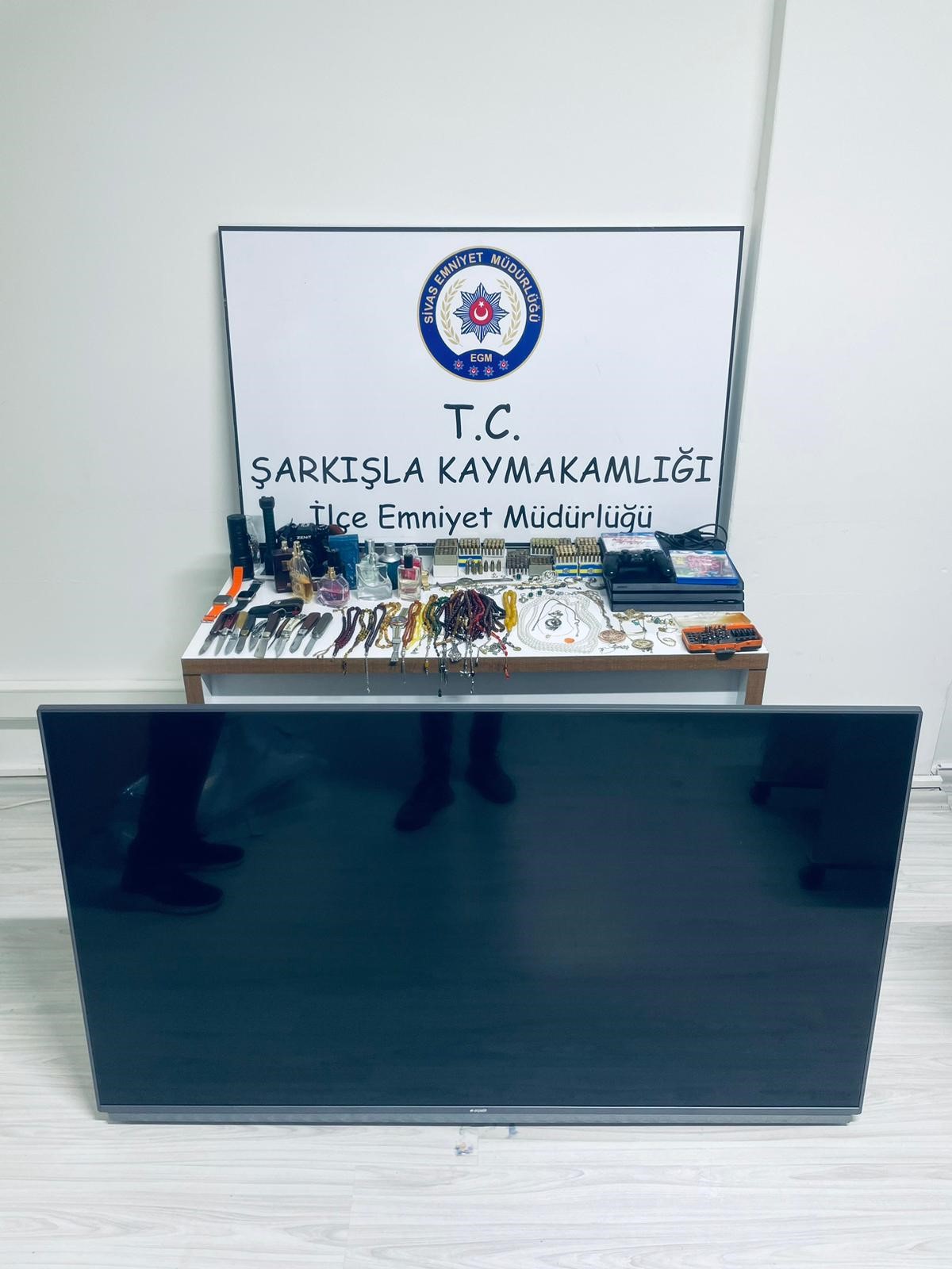 ŞARKIŞLA İLÇE EMNİYET MÜDÜRLÜĞÜMÜZCE YAPILAN ÇALIŞMALAR