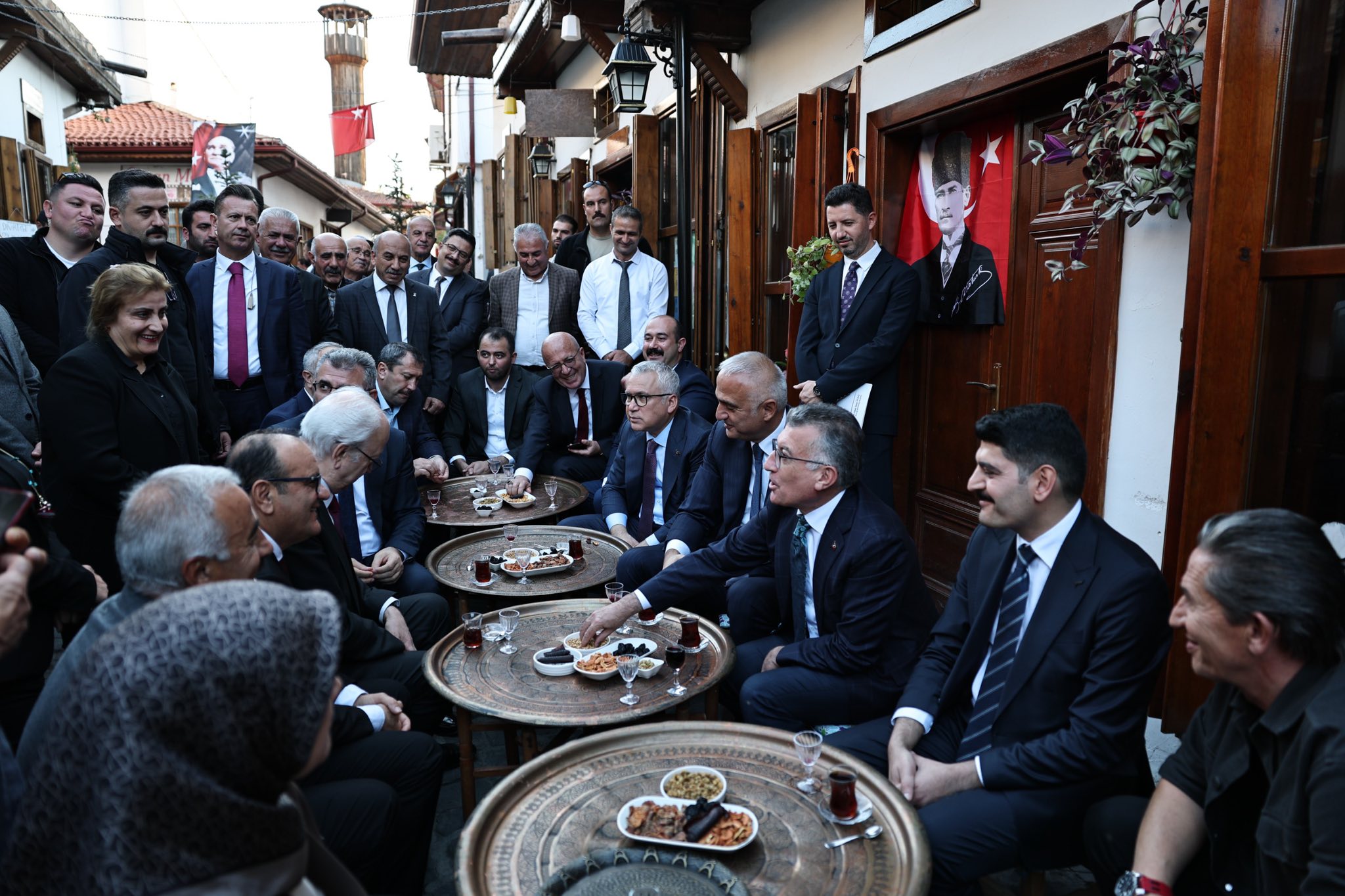 Kültür ve Turizm Bakanı Mehmet Nuri Ersoy Sivas'ta Kültür ve Turizm Bakanı Mehmet Nuri Ersoy Sivas'ta