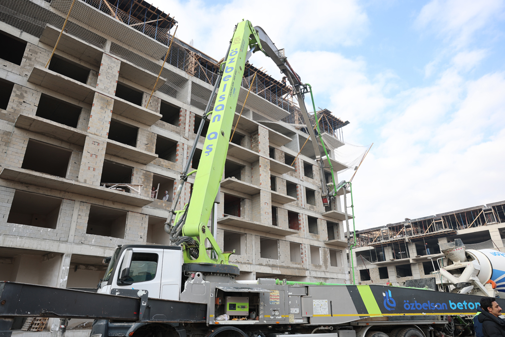 ESKİ SANAYİ 2. ETAP KONUT PROJESİ HIZLA YÜKSELİYOR