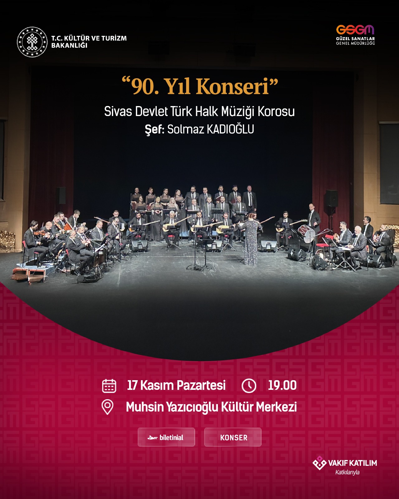 Güzel Sanatlar Genel Müdürlüğü 90.Yılını kutluyor