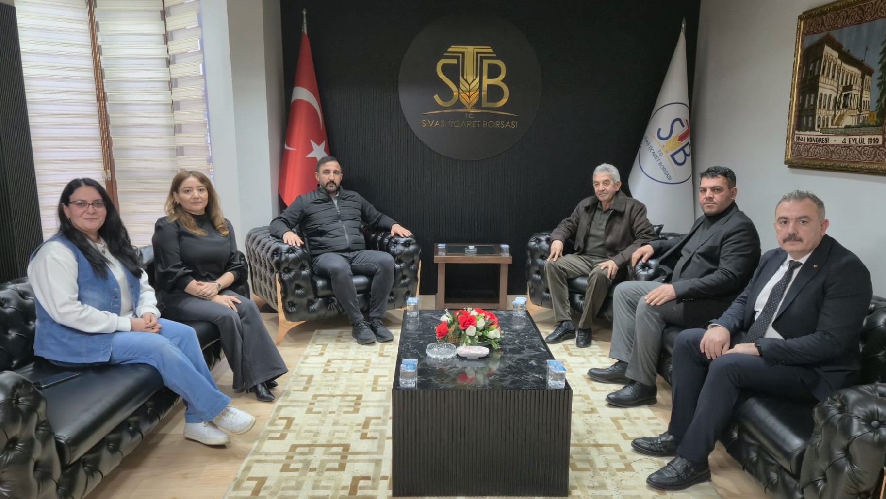 Yozgat Ticaret Borsası’ndan Sivas Ticaret Borsası’na Kıyaslama Ziyareti