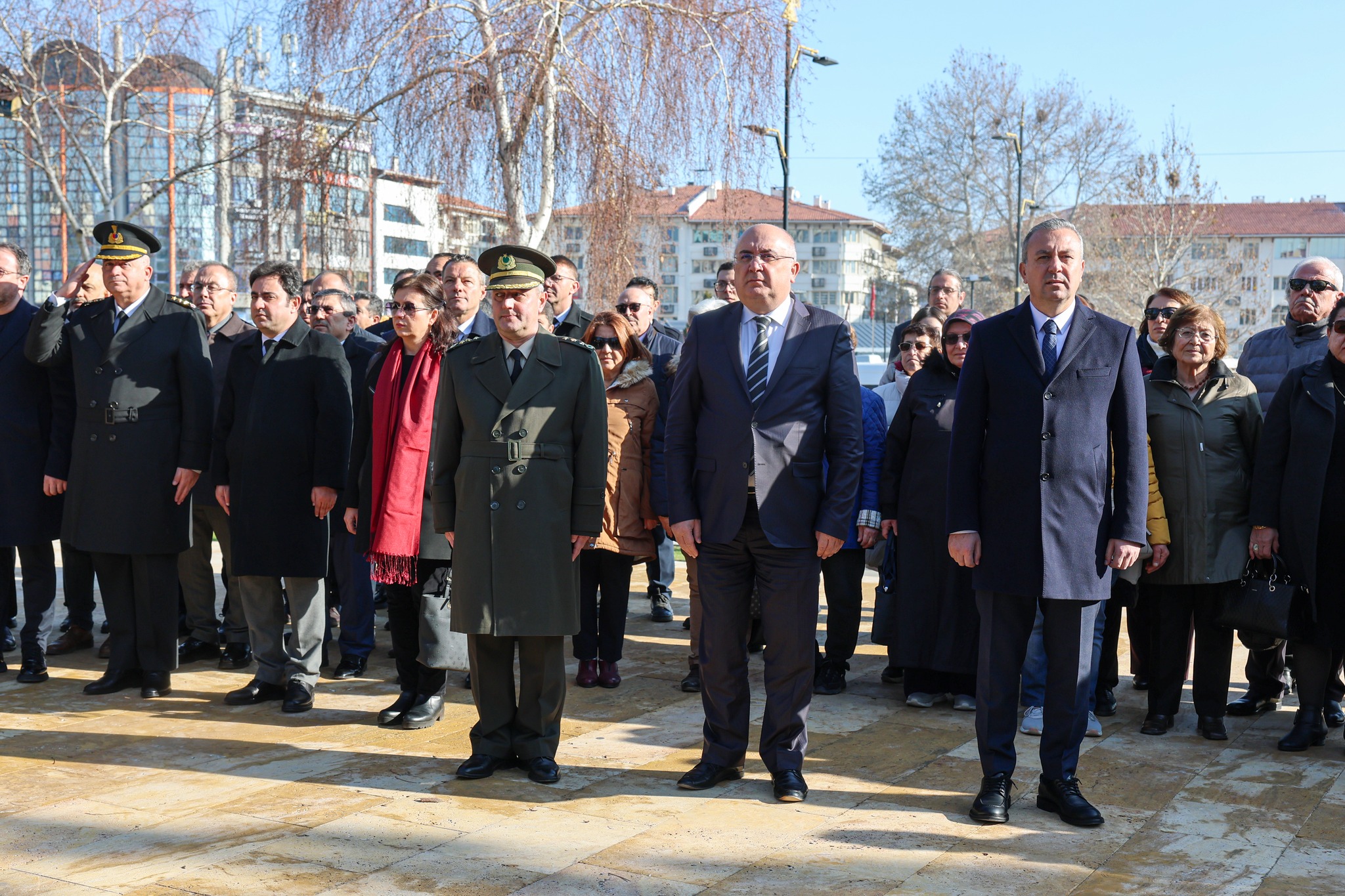 Gazi Mustafa Kemal Atatürk'ün Sivas'ta 108 gün kaldıktan sonra 18 Aralık'ta şehrimizden ayrılmasının 106. yılı sebebiyle temsili uğurlama töreni düzenlendi