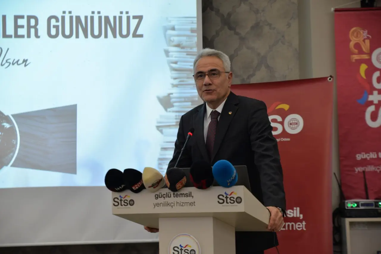 STSO Başkanı Özdemir Gazetecilerle Bir Araya Geldi