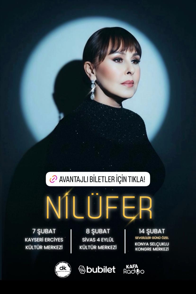 Pop Müzik Sanatçısı Nilüfer Konser verecek
