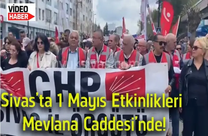 1 Mayıs kutlandı