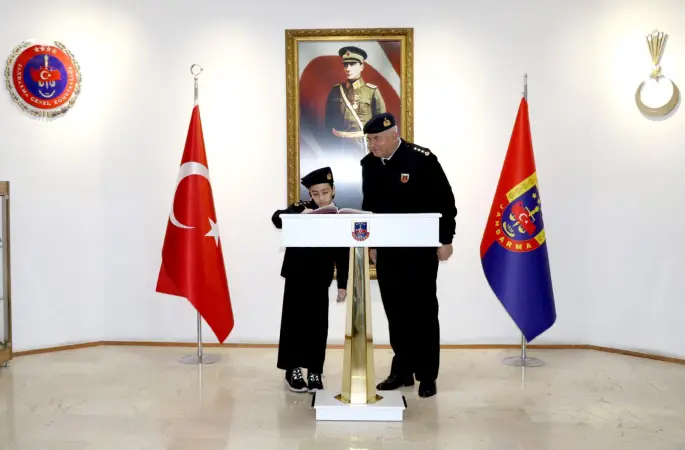 : 23 Nisan Ulusal Egemenlik ve Çocuk Bayramı Kapsamında Temsili Makam Devri