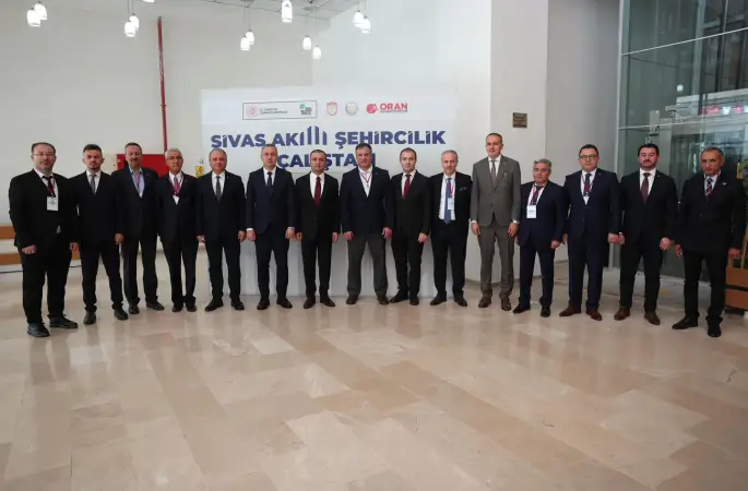 Sivas Akıllı Şehir Çalıştayı yapıldı