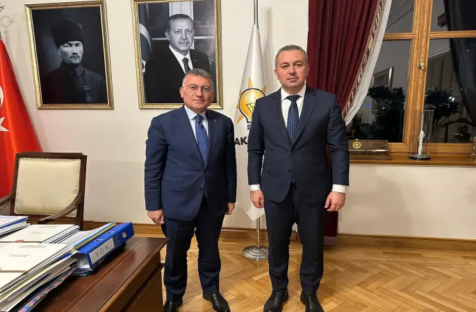 Belediye Başkanı Adem Uzun Ankara'da bir takım ziyaretler yaptı