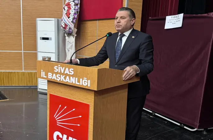 Sivas Cumhuriyet Halk Partisi Merkez İlçe Başkanı Ergüdar Sümbüloğlu oldu