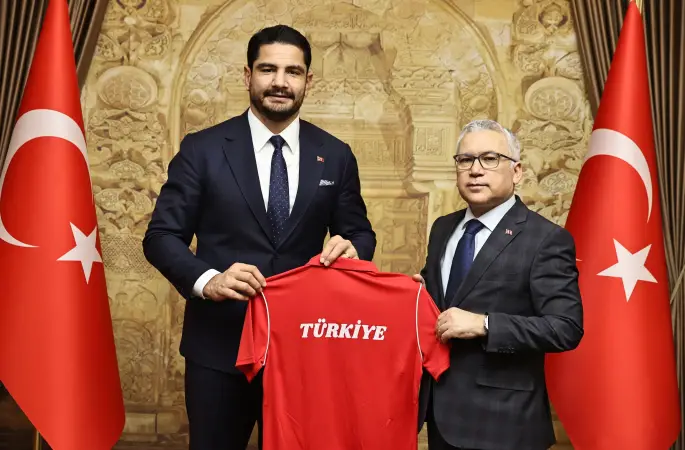 Türkiye Güreş Federasyonu Başkanı Hemşehrimiz Taha Akgül ziyaretler