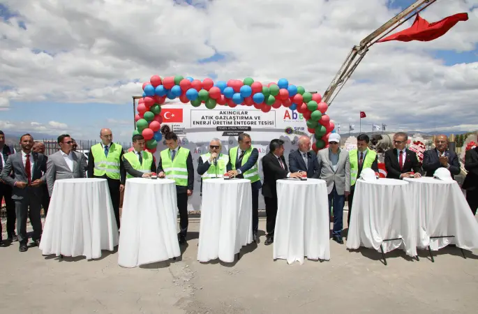 Akıncılar ilçesine Atık Gazlaştırma ve Enerji Üretim Tesisi kazandırılıyor.