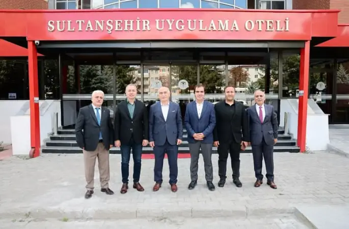Belediye Başkanı Dr. Adem Uzun  Sultanşehir Uygulama Oteli’ni ziyaret etti