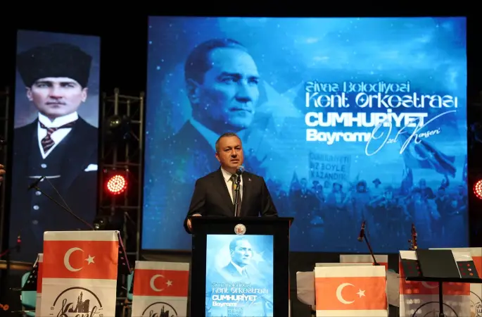 Sivas Belediyesi Kent Orkestrası konser verdi