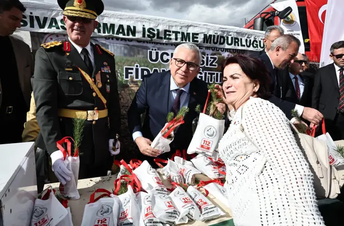 “Fidan Dağıtım Programı” Kongre Müzesi Etkinlik Alanı’nda gerçekleştirildi