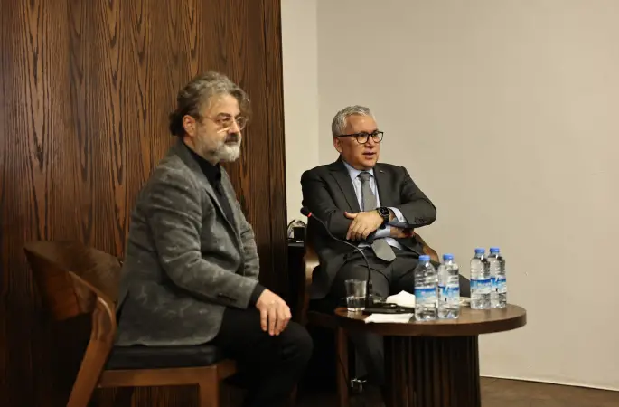 "Gençlerle Başbaşa Türkçenin Ritmi" konulu söyleşi düzenlendi