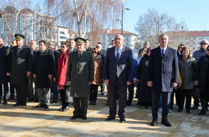 Gazi Mustafa Kemal Atatürk'ün Sivas'ta 108 gün kaldıktan sonra 18 Aralık'ta şehrimizden ayrılmasının 106. yılı sebebiyle temsili uğurlama töreni düzenlendi