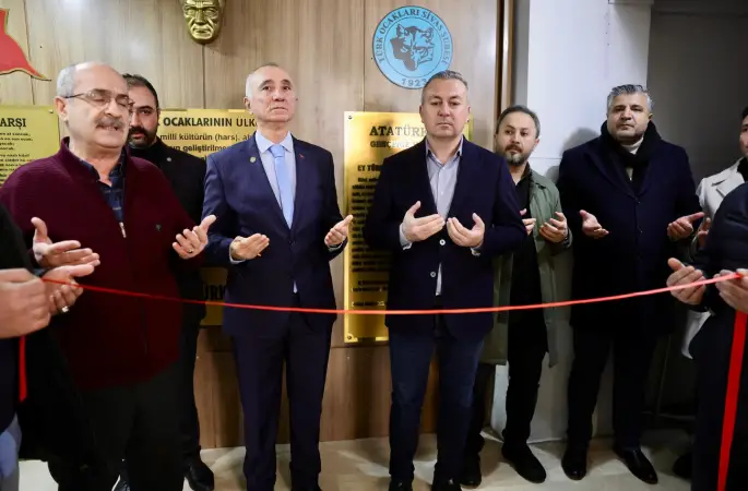 Türk Ocakları Sivas Şubesi’nin yeni hizmet binasını açıldı
