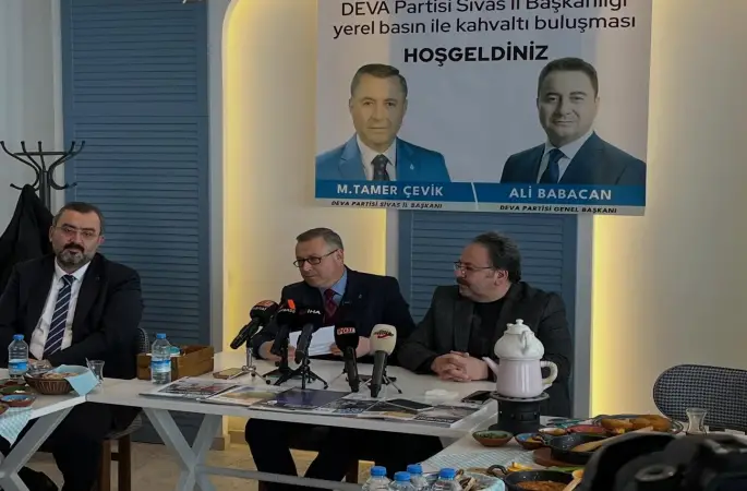 DEVA Partisi Sivas İl Başkanı Çevik: “Vatandaşlar Geçim Sıkıntısıyla Boğuşuyor”