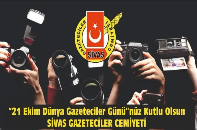 21 Ekim Dünya Gazeteciler Günü Kutlu Olsun
