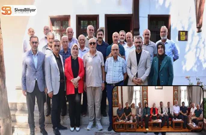 AK PARTİ SİVAS İL TEŞKİLATI KURUCU YÖNETİM KURULU ÜYELERİYLE BULUŞTU